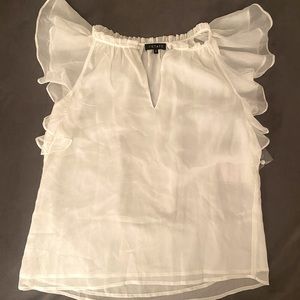 Delicate, breezy, white blouse